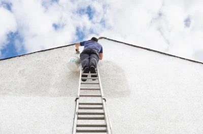 Peinture extérieure à Paillé — façades et ravalement